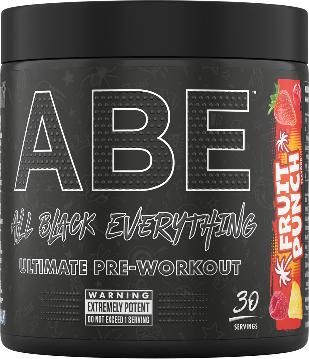 Goedkoopste Pre-Workout - ABE Pre-Workout - Applied Nutrition - 375 g - Fruit Punch