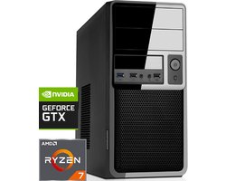AMD Desktop PC met Ryzen 7 - RTX 3050 - 32GB RAM - 1000GB NVMe M.2 SSD - WiFi - Bluetooth - Windows 11 Pro (DT-372674)