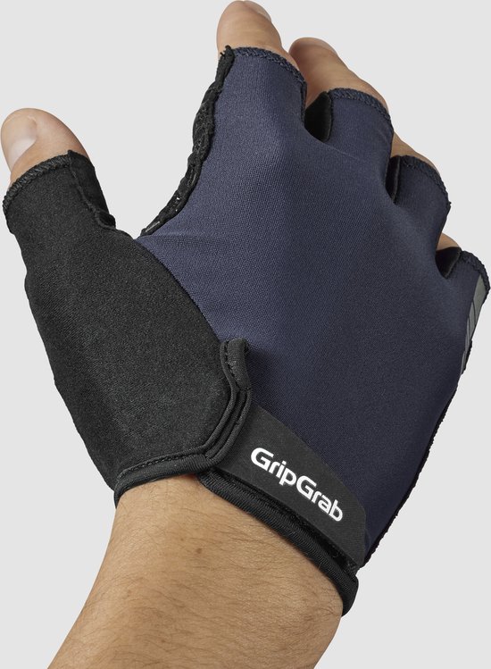 GripGrab - ProRide RC Max Korte Vinger Zomer Fietshandschoenen met Padding - Navy Blauw - Heren - Maat XS van Merkloos — afbeelding 2
