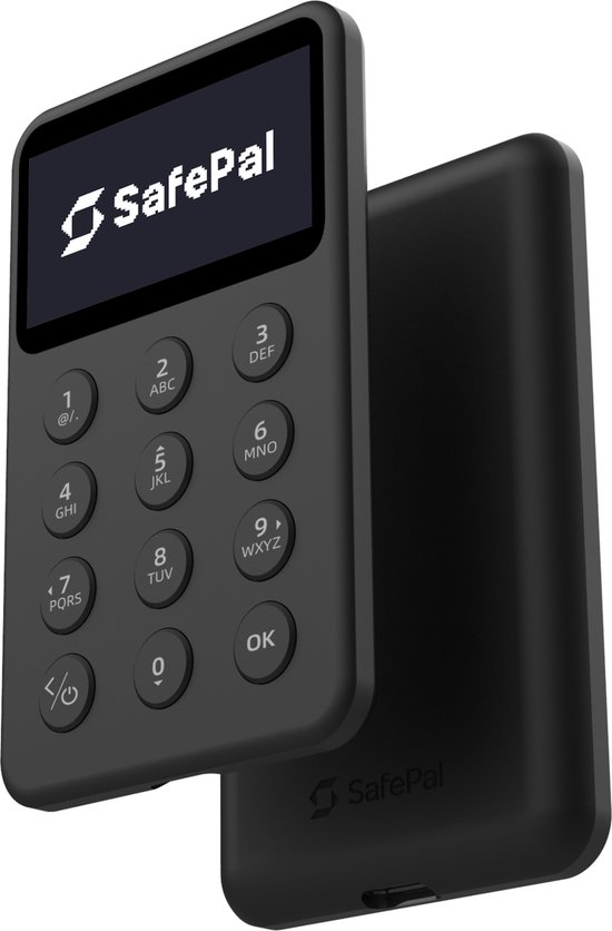 SafePal X1 bluetooth hardware wallet - Bitcoin, Ethereum, ERC20 en nog veel meer - iPhone & Android - Safepal