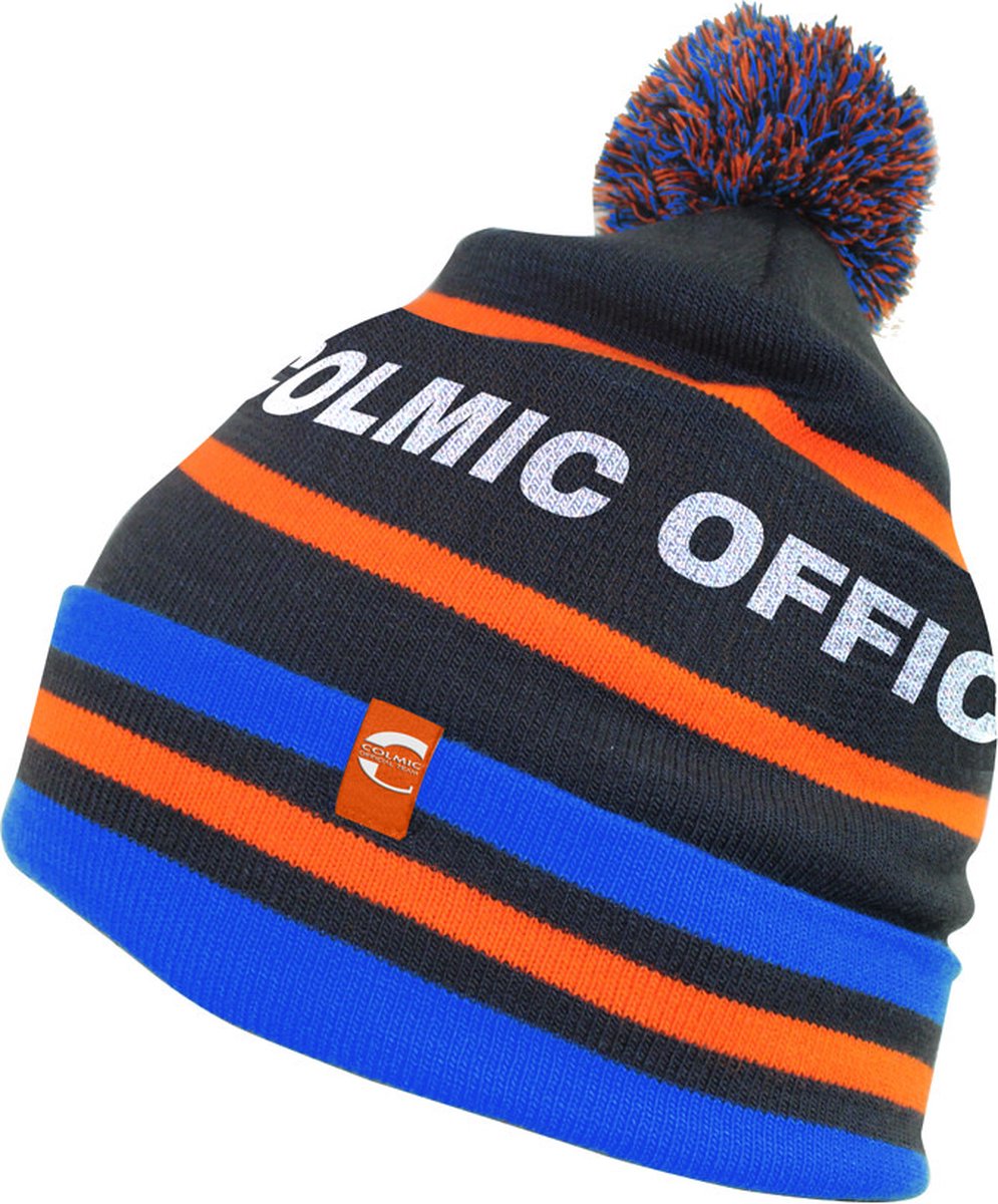 Colmic Official Team Muts Blauw Orange Serie
