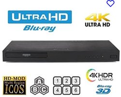 LG UBK90 UHD Streaming (dvd regio free - blu-ray niet regio free )