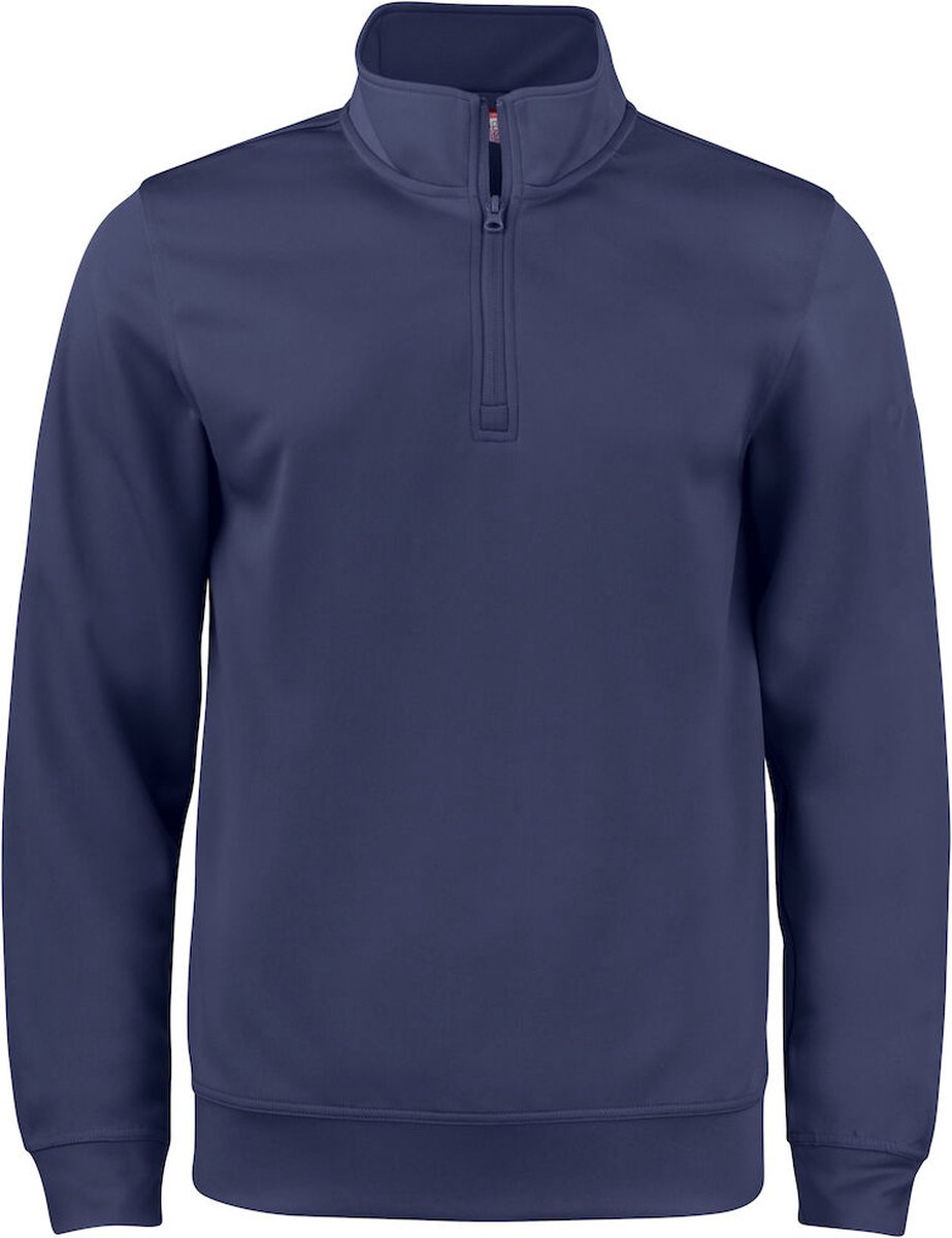 Clique Basic Active Half Zip Junior 021072 - Dark Navy - 130-140
