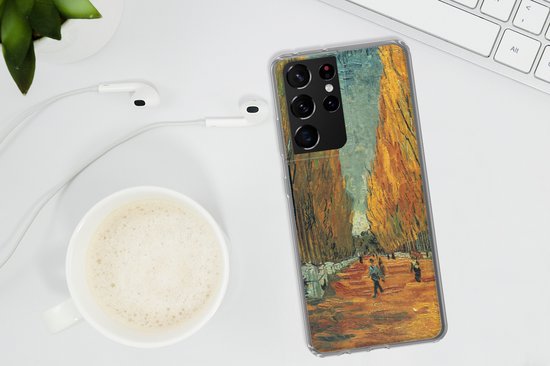 Coque Samsung Galaxy S21 Ultra - Champs Élysées - Vincent van Gogh - Siliconen