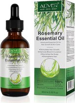 Aliver | Rozemarijn Essentiële Olie voor Haar, Huid en Lichaam | Rosemary oil | 60ml