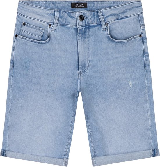 Jongens jeans short Duux blauw - Licht denim