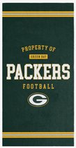 FOCO NFL Property Of Beach Towel Team Green Bay Packers