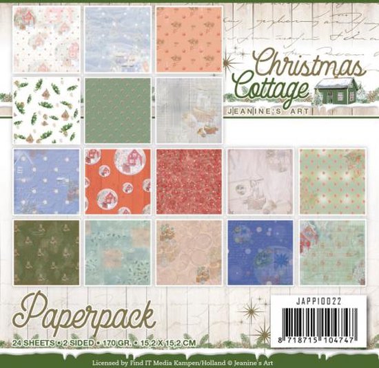 Paperpack - Jeanine's Art - Christmas Cottage