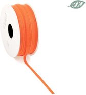 Ruban Coton Vivant 50 M Oranje 50m - 4mm 100% coton (01-24)