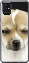 Geschikt voor Samsung Galaxy A52 5G hoesje - Hond - Huisdieren - Portret - Siliconen Telefoonhoesje