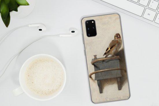 Coque Samsung Galaxy S20 Plus - Chardonneret - Vieux Maître - Carel Fabritius - Coque de Téléphone en Siliconen