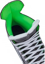 Patins de hockey sur glace Bauer taille 45,5 noir/blanc/vert