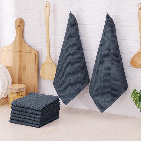 Discounted Theedoeken – Set van 10 theedoeken keuken katoen van hoogwaardig katoen (70 x 47 cm) – Zeer absorberend om af te drogen – Ideaal voor horeca en restaurants