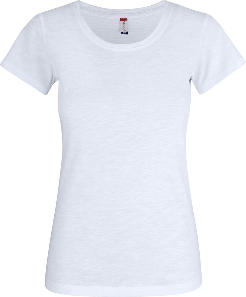 Clique Slub-T Women 029353 - Wit - M