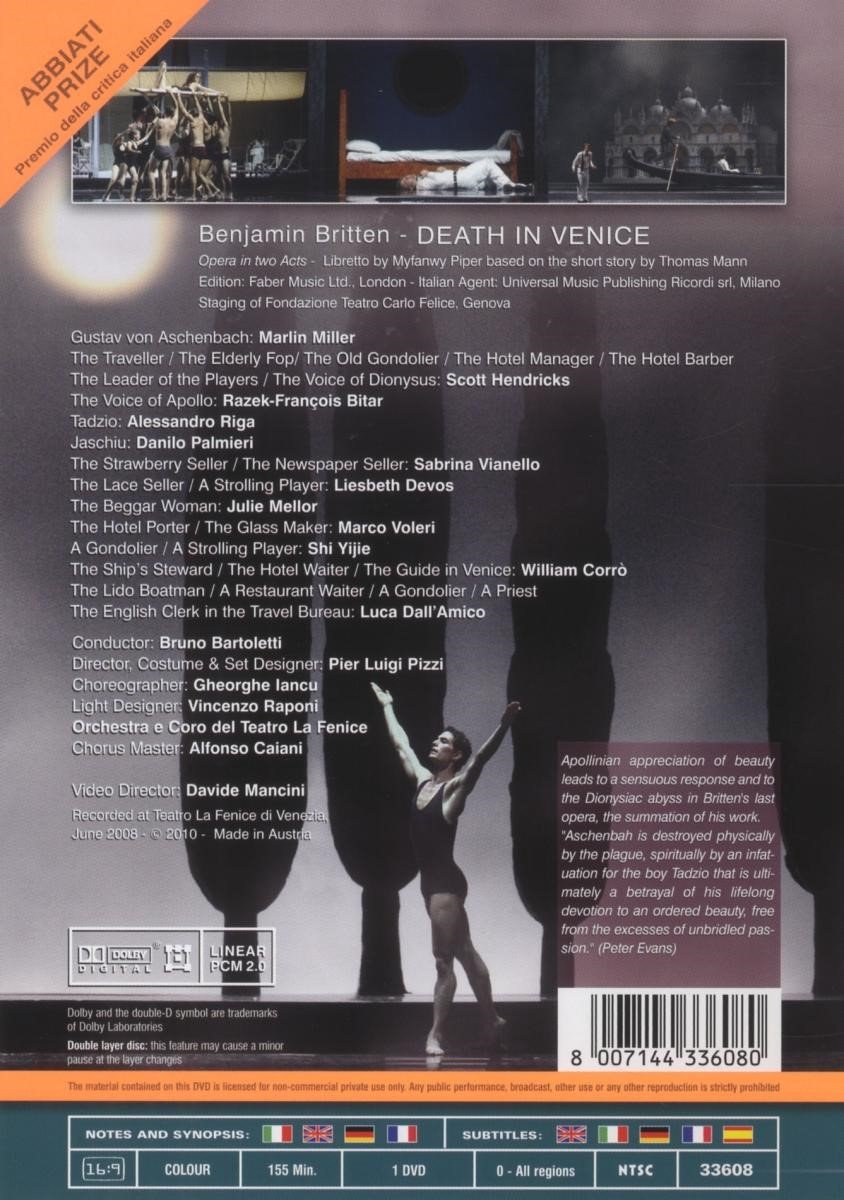 Marlin Miller, Scott Hendricks, Alessandro Riga - Britten: Death