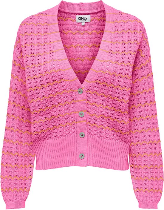 ONLY Onlemma Pumice Stone Life Ls Button O-Neck Knit