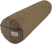 ZENZES® Pro Eco gold print mini bolster 50x15cm zand