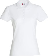 Polo Femme Clique Basic Blanc XL