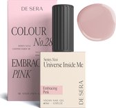 De Sera Gellak - Roze Gel Nagellak - 10ML - Colour No. 28 Embracing Pink