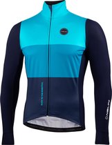 Nalini - Heren - Fietsjack winter - Warm Wielrenjack - Blauw - Turquoise - NEW ASFALTO JKT (CMP) - XL