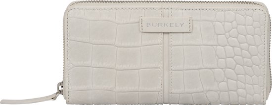BURKELY Cool Colbie Dames Large Zip Around Wallet - Wit