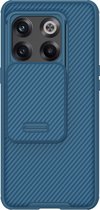 Nillkin CamShield Hoesje voor de OnePlus 10T - Back Cover met Camera Slider Blauw