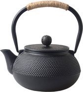 Théière en fonte, passoire à thé de style Asie et japonais
