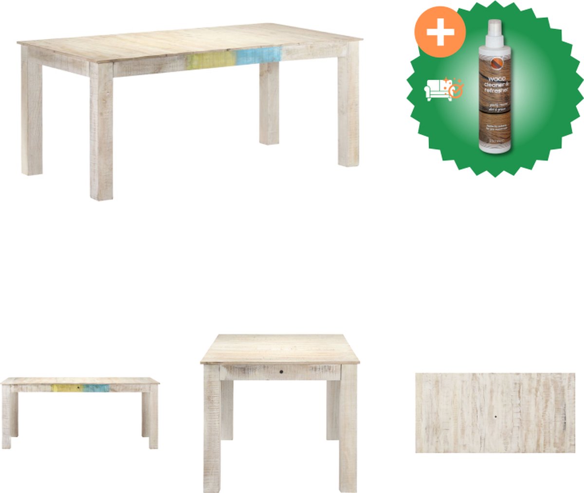 Landelijke Witte Eettafel kopen? ✔️ Lage prijzen, ruim keuze