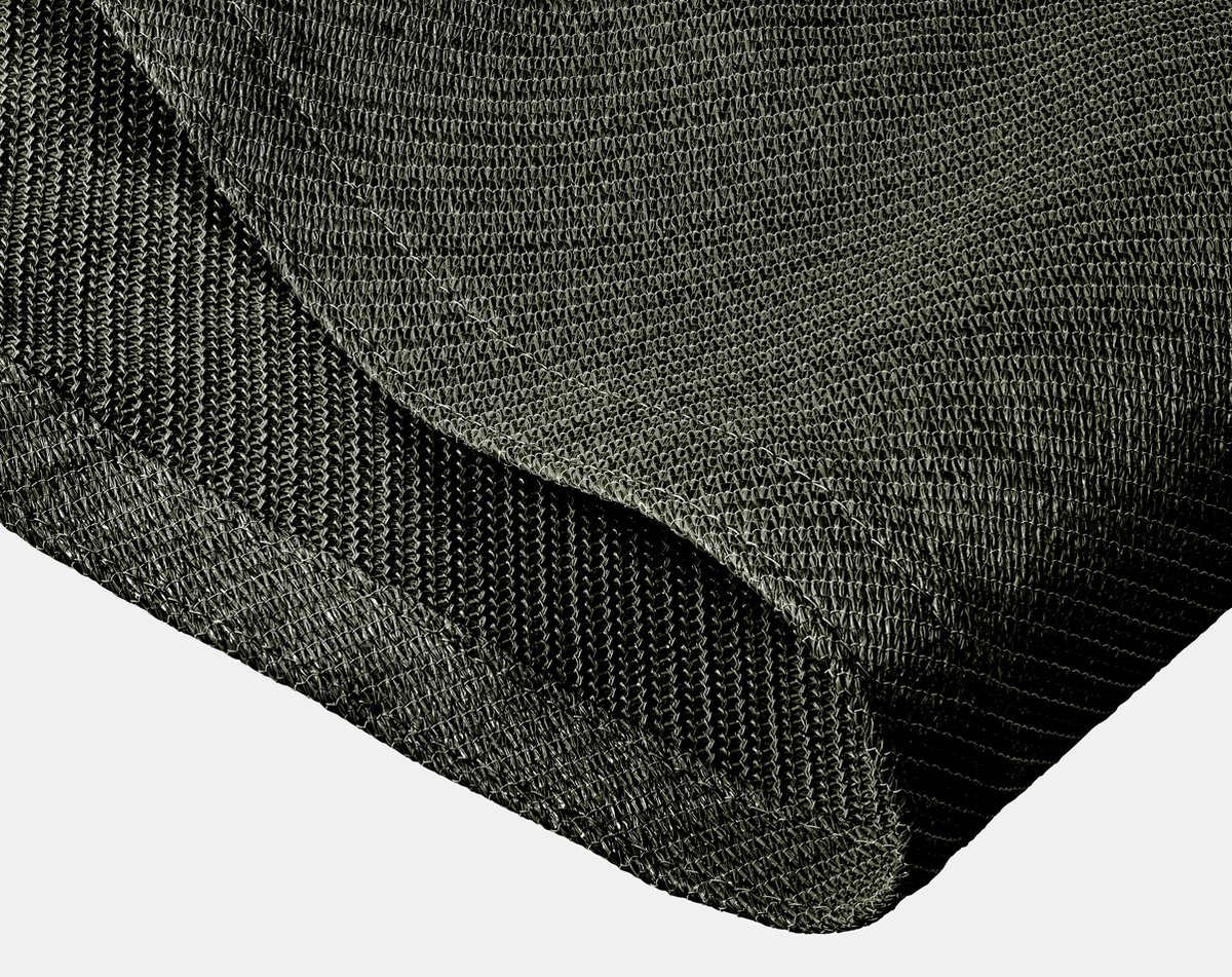 Platinum Sun & Shade Coolfit voile d'ombrage triangulaire, 570x400x400cm, Olive