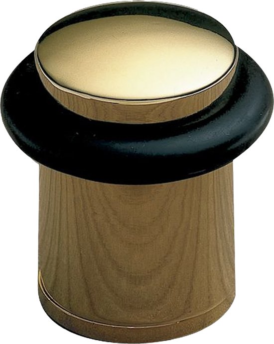 AMIG Butée de porte/tampon de porte - 1x - D20mm - avec vis - or
