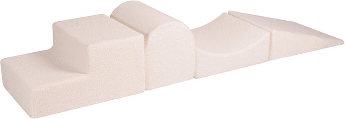 Foam Speelset zonder ballenbak Teddy Wit