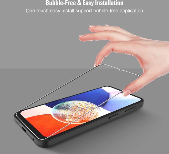 Glas de protection d'écran - Protecteur d'écran en Tempered Glass Adapté à: Samsung Galaxy A34 - 2x