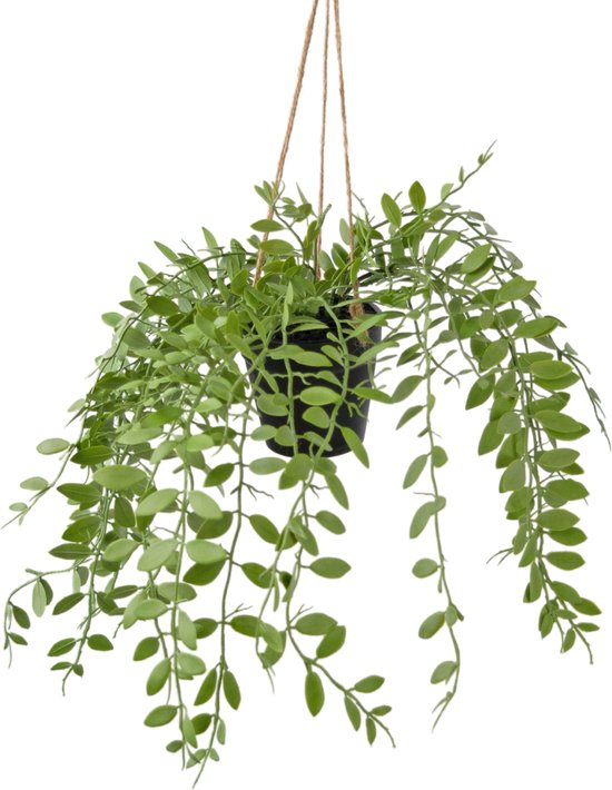 Foto: Greenmoods kunstplanten kunstplant hangplant pumila in pot 30 cm