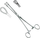 Belux Surgical Instruments / Foerster spons tang / roestvrij staal/ 25 CM/ RVS
