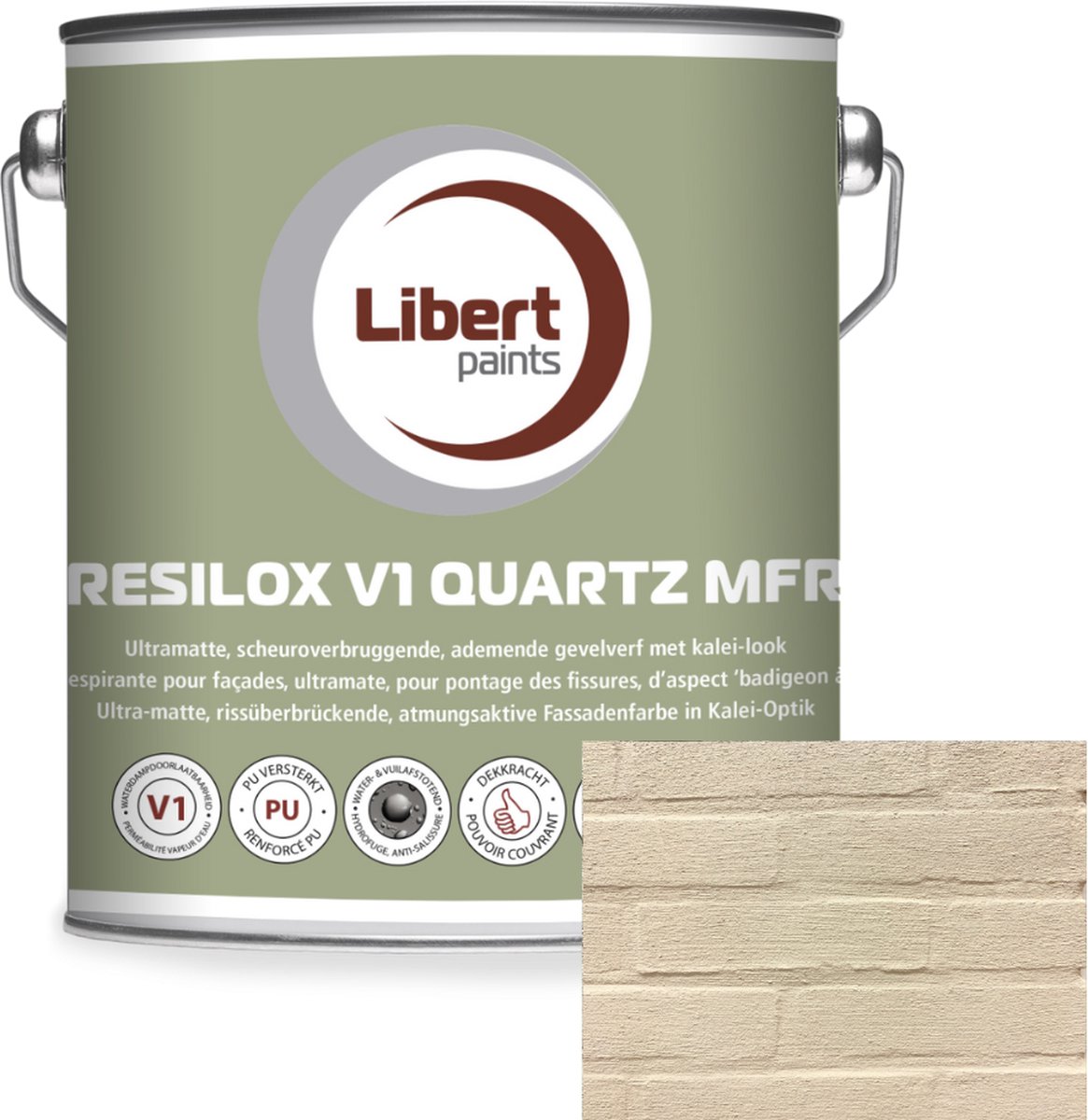 Kalei Verf - Kleur 008 - Libert Resilox V1 Quartz MFR 3.5kg