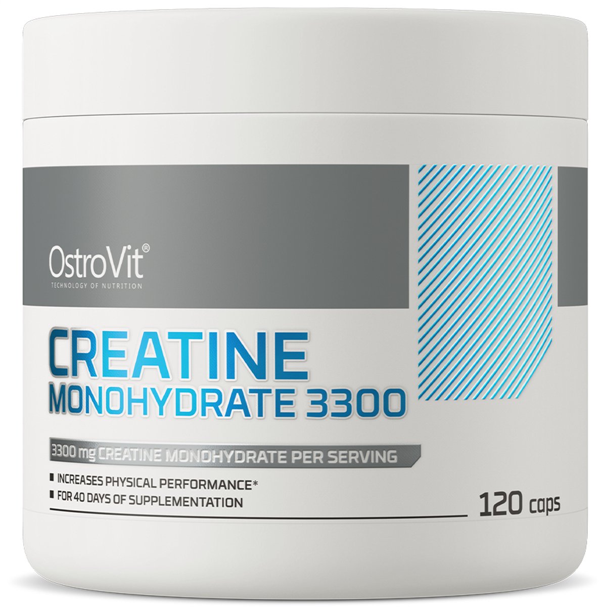 Goedkoopste Creatine - OstroVit Creatine Monohydraat - 120 Capsules