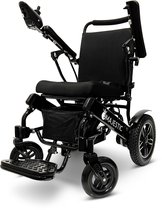 COMFYGO IQ-8000 Elektrische rolstoel, Lichtgewicht, Draadloze afstandsbediening, Handmatig opvouwbaar, Niet achterover leunen, 20AH Li-ion, tot 30km, 51cm, Zwart frame & Standaard fabric