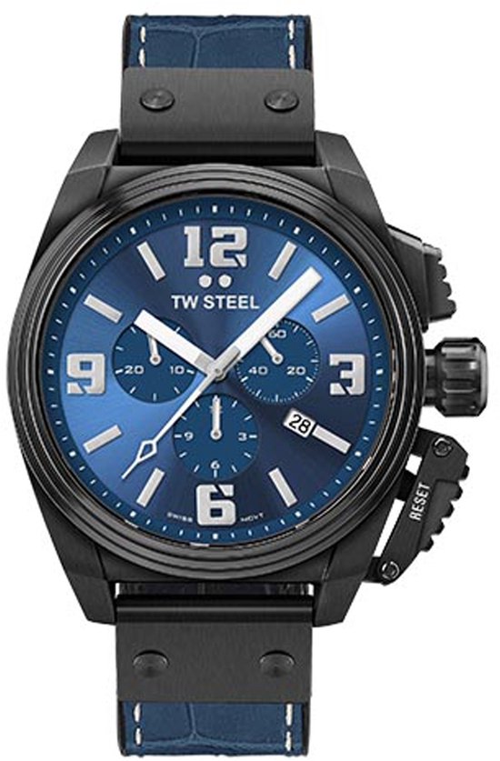 TW Steel TW1016 Canteen Swiss Chronograaf 46mm