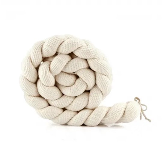 Tour de lit tressé Waldin (lit)