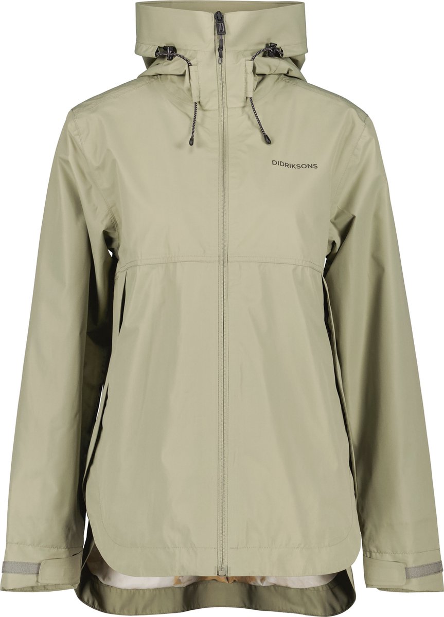Didriksons TILDE WNS JKT 4 Dames Outdoorjas Mistel Groen