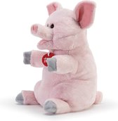 Trudi - Handpop Varken (S-29624) - Pluche Knuffel Handpop- Ca. 26 cm (Maat S) - Geschikt voor jongens en meisjes - Roze
