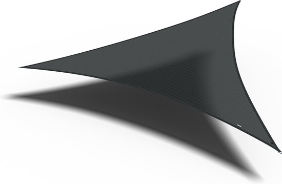 Triangle de toile d'ombrage Platinum Sun & Shade Coolfit - 360x360x360cm - Zwart