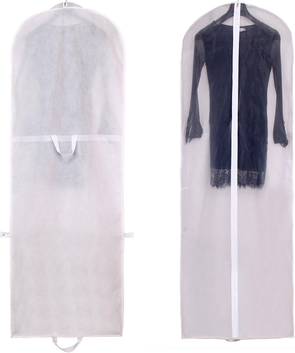 Housse De Protection Transparent 14 Housses De Protection Pour Vêtements - Transparentes, Anti-Poussière - Pour Chemises, Costumes Sacs Rangement Vêtements