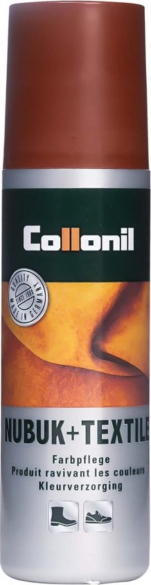 Collonil Nubuk + Textile | sponsdispenser | middenbruin | 100 ml