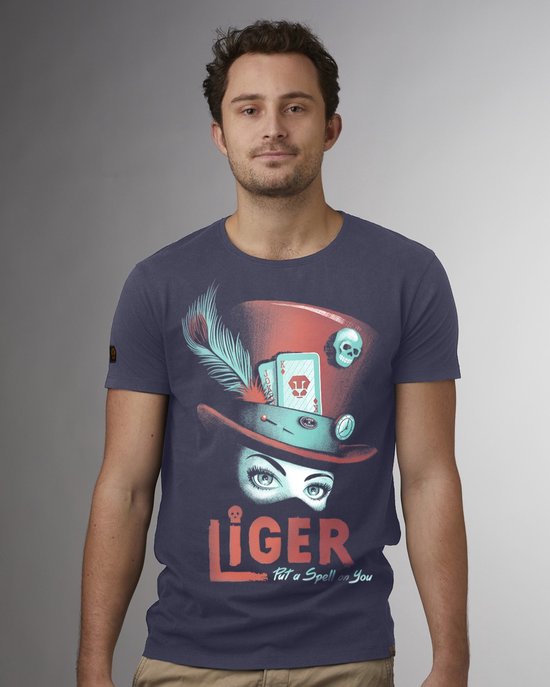 LIGER - Limited Edition van 360 stuks - MR. Feaver - Put a spell on you - T-Shirt - Maat XL