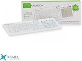 Craytech SaniKey NoProfile MultiConnect Medisch toetsenbord