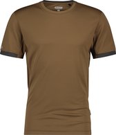 DASSY® Nexus T-shirt - maat 3XL - LEEMBRUIN/ANTRACIETGRIJS