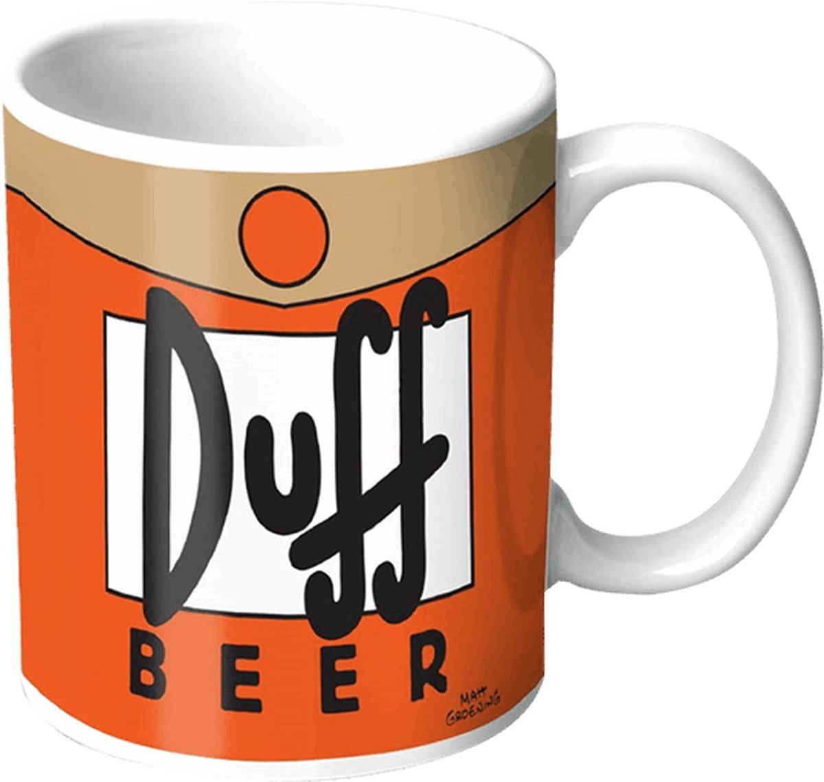 The Simpsons - Duff Beer Coffee Mug 315ml | bol