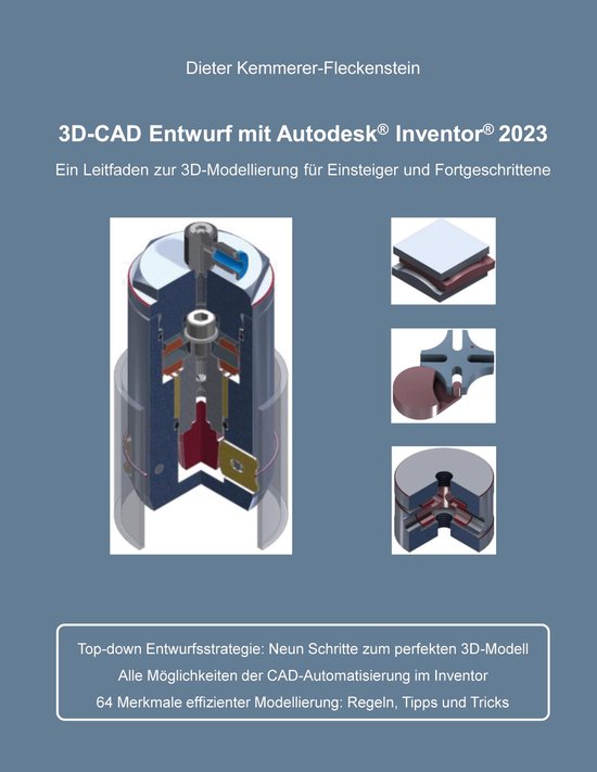 3D-Cad Entwurf mit Autodesk Inventor - cover