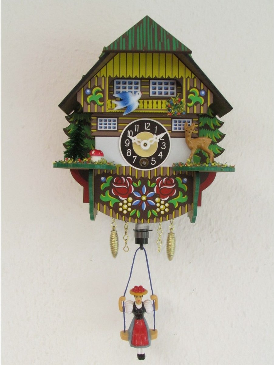 Engstler - 144 SQ - Wandklok met schommel - Quartz